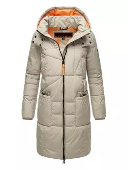 Пуховик Navahoo Bliblablubb 14, цвет pebble grey