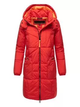 Пуховик Navahoo Bliblablubb 14, цвет salsa red