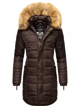 Пуховик Navahoo, цвет dark choco