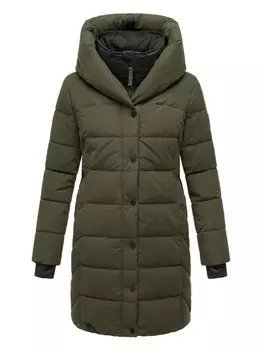 Пуховик Navahoo, цвет dark olive