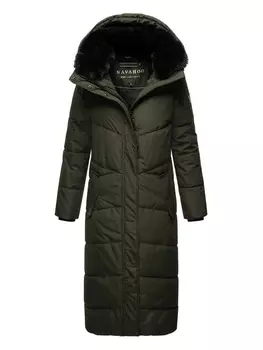 Пуховик Navahoo, цвет dark olive