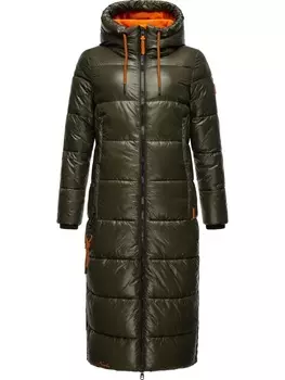 Пуховик Navahoo, цвет dark olive