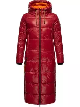 Пуховик Navahoo, цвет dark red