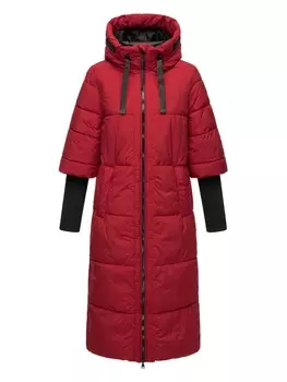 Пуховик Navahoo, цвет dark red