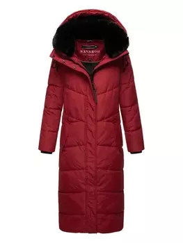Пуховик Navahoo, цвет dark red