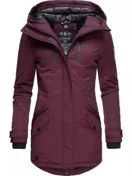 Пуховик Navahoo, цвет weinrot