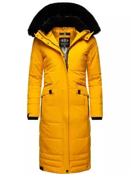 Пуховик Navahoo Fahmiyaa, желтый
