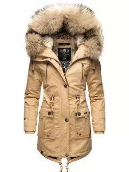 Пуховик Navahoo Honigfee, бежевый