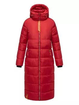 Пуховик Navahoo Kristallblume, цвет deep red