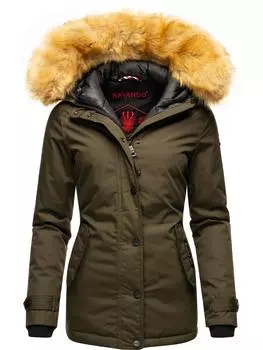 Пуховик Navahoo Laura, оливковый