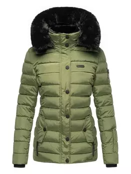 Пуховик Navahoo Milianaa, цвет pine olive