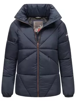 Пуховик Navahoo Schokolinaa 14, темно-синий
