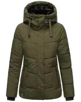 Пуховик Navahoo Steppjacke Sag ja XIV, цвет Dark Olive