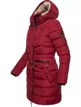 Пуховик Navahoo Steppmantel Paula, цвет Blood Red