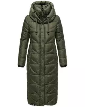 Пуховик Navahoo Steppmantel Waffelchen, цвет Dark Olive