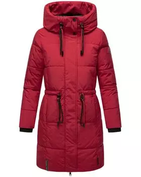 Пуховик Navahoo Steppmantel Zuckertatze XIV, цвет Dark Red