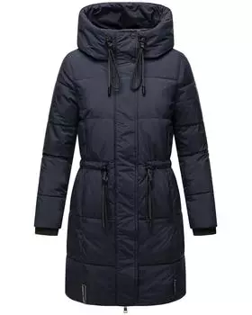 Пуховик Navahoo Steppmantel Zuckertatze XIV, темно синий