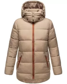 Пуховик Navahoo Wattewlkchen, цвет Taupe Grey