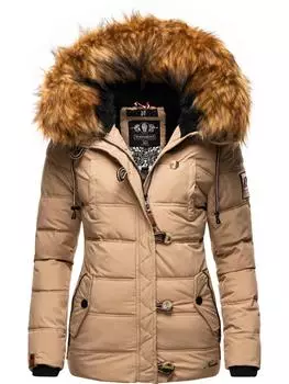 Пуховик Navahoo Zoja, цвет Taupe Grey
