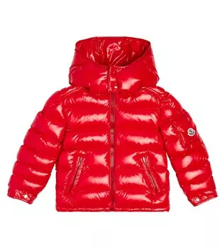 Пуховик New Maya Moncler Enfant, красный