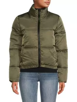 Пуховик Nmanni с воротником-стойкой Noisy May, цвет Kalamata Green