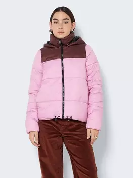 Пуховик Noisy may, цвет rosa/braun