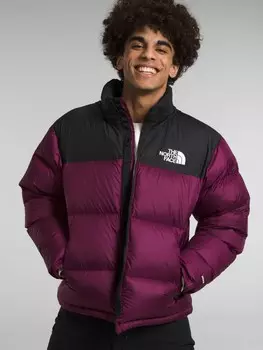 Пуховик Nuptse 1996 года в стиле ретро – мужской The North Face, красный