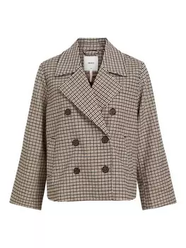 Пуховик Object Jacke, цвет sepia