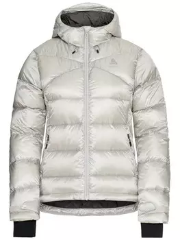 Пуховик Odlo, серебряный