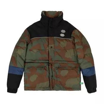 Пуховик Off-White с наполнителем Камуфляж