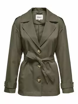 Пуховик ONLY, цвет ivy green