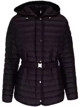 Пуховик Oredon с поясом MONCLER, черный