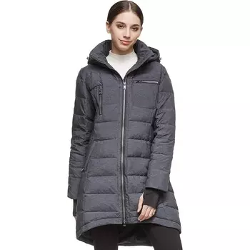 Пуховик Orolay Women's Down Mid-Length, темно-серый