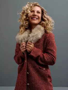 Пуховик orsay, красный