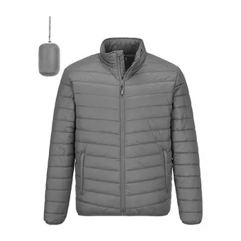 Пуховик Outdoor Ventures Men's Lightweight (Fold In Bag), серый