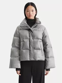 Пуховик оверсайз 409 0998 70351 Marc O'Polo, серый