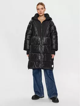 Пуховик оверсайз Didriksons, черный