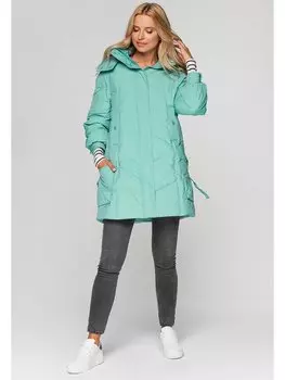 Пуховик оверсайз Perso, зеленый