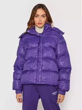 Пуховик оверсайз Rotate, фиолетовый
