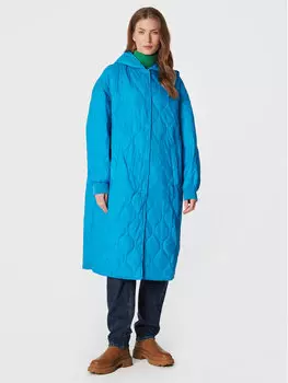 Пуховик оверсайз United Colors Of Benetton, синий