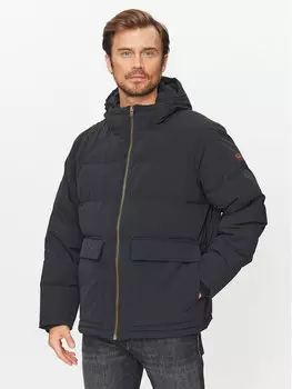 Пуховик оверсайз Wrangler, черный