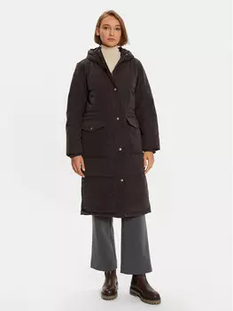 Пуховик оверсайз Wrangler, коричневый