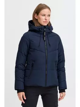 Пуховик Oxmo Steppjacke OXJUCHENA 21301243ME moderne Jacke, синий