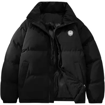 Пуховик-пальто унисекс Doraemon, темно-синий