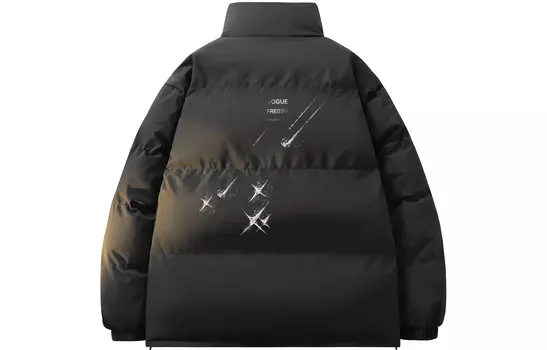 Пуховик-пальто унисекс FREO3N, темно-серый