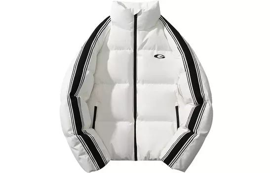 Пуховик-пальто унисекс GOLFCROSS, белый