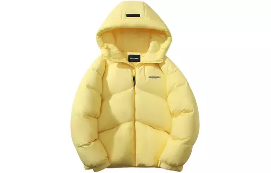 Пуховик-пальто унисекс GOLFCROSS, черный