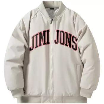 Пуховик-пальто унисекс JIMI&JONS, Light Gray Jacket