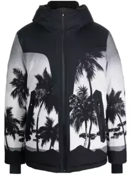 Пуховик Palms PALM ANGELS, черный