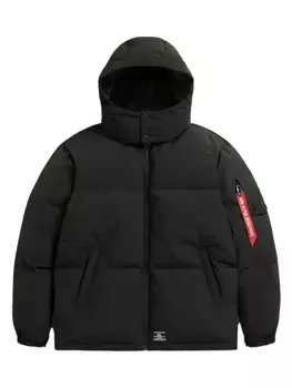 Пуховик-парка Alpha Industries, черный